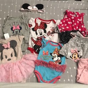 9item Minnie Mouse bundle set